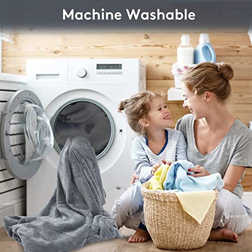 Dog Blanket Waterproof Reversible 60" x 80" - Pet Blankets for Large Medium Small Dogs Protects Bed Sofa Couch Chair Machine Washable Soft Plush Sherpa Puppy Throw Blanket - Image 5