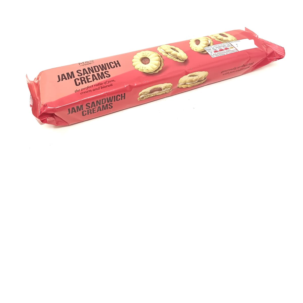 M&S Jam Sandwich Creams 155g The Perfect Ratio of Jam,Cream
