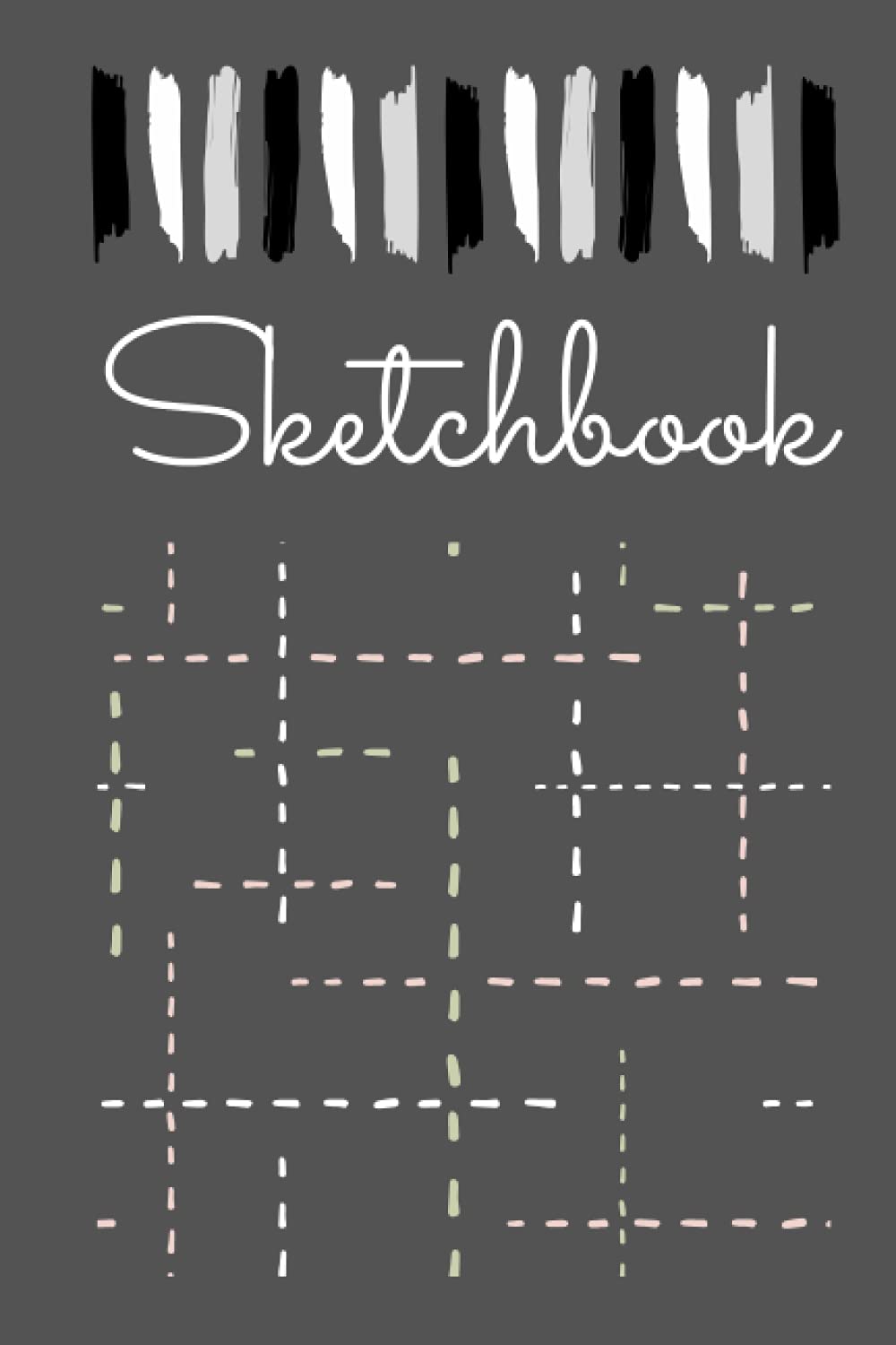 SKETCHBOOK: A 6x9" 120 page sketchbook with a classy style cover