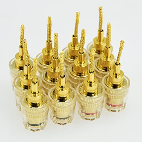 Arklove Adaptador Banana 4mm Hembra a Pin 2mm 2 Pack miniatura 6
