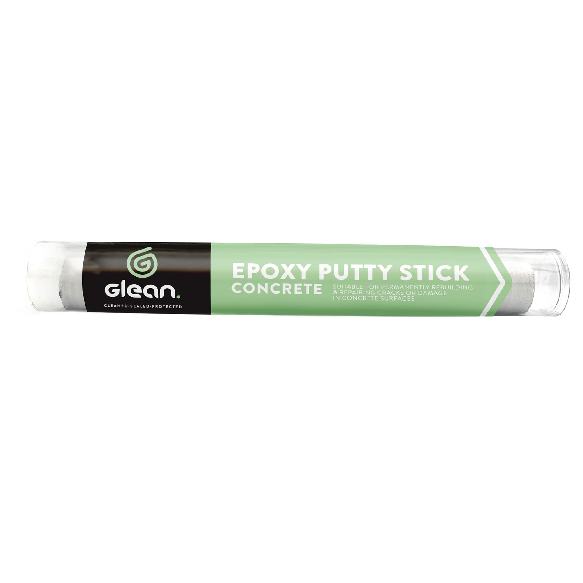 GLEAN Concrete Filler Epoxy Stick | Instant Repair & Rebuild | Ideal For Walls, Flooring, Tiles, Statues, Birdbaths, Etc | 7 inches (114g) | Concrete Crack Filler