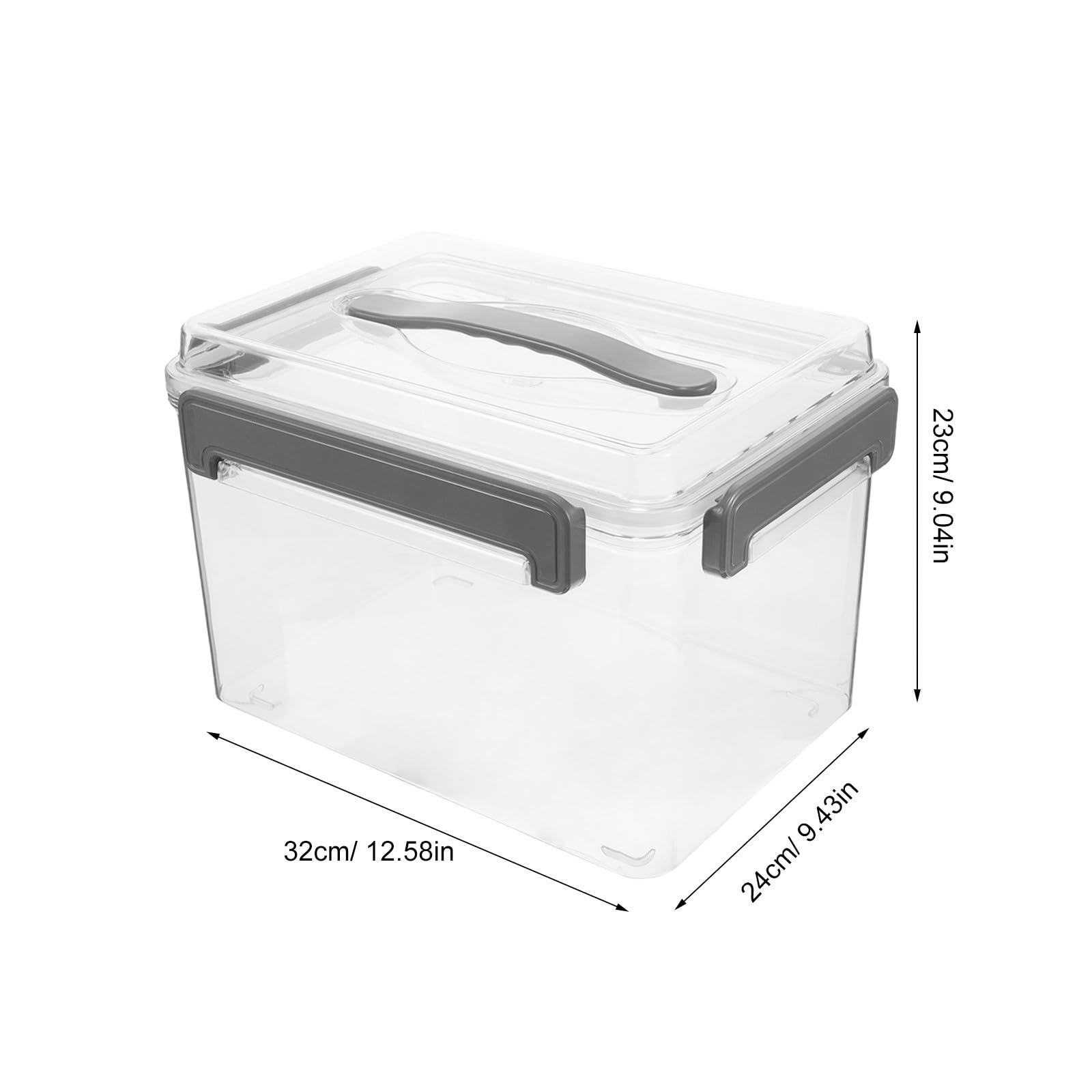 COHEALI Acryl Transparente Objektiv Aufbewahrungsbox für Kameralinsen | Filterfach, Kompakt und Leicht, für Studio und Bergtouren, Nimmt Verschiedene Linsengrößen