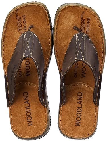 Image of Woodland Men's Leather Slippers