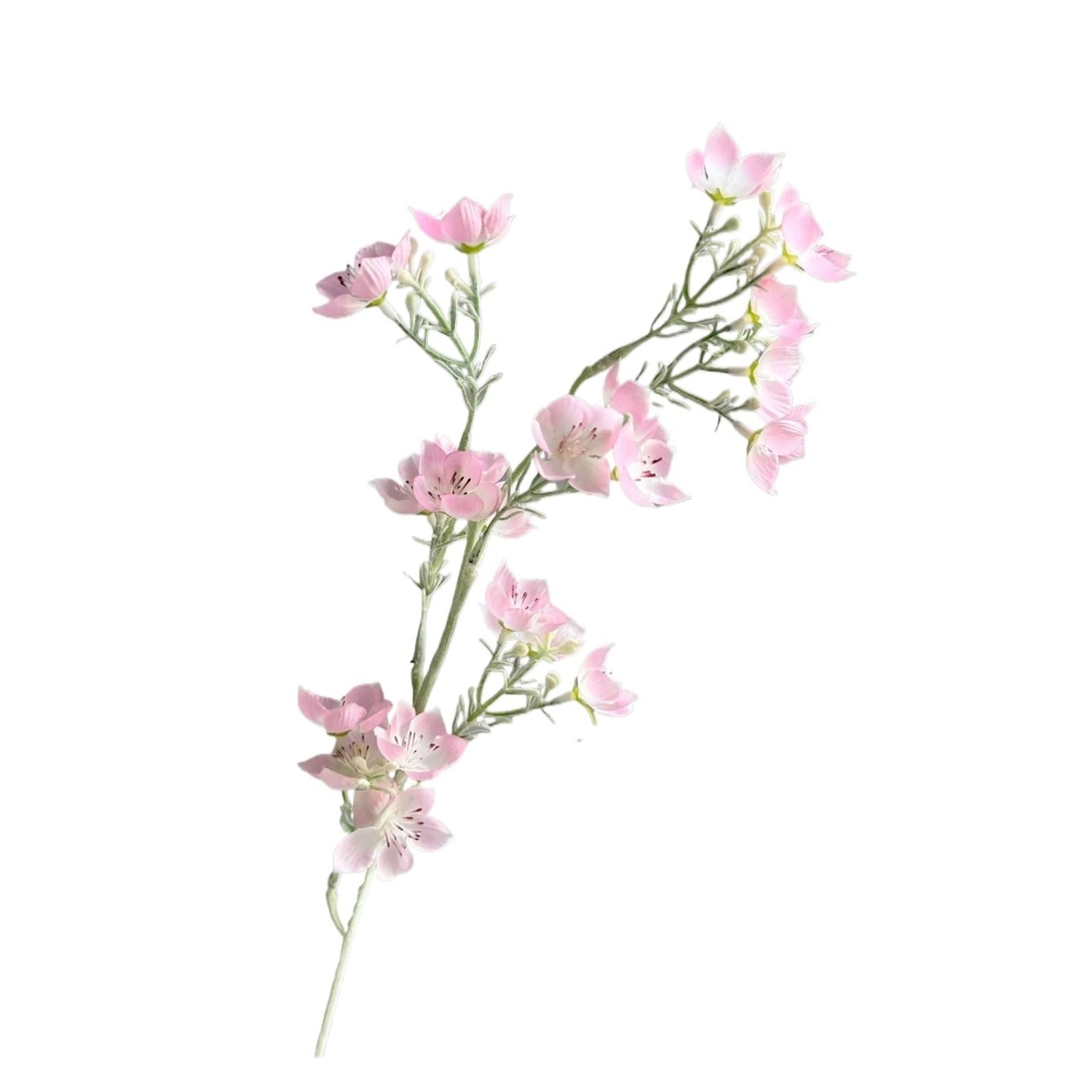 Casetlong 6Pcs Artificial Flowers Wedding Flower Arrangement Home Room Decoration Ornaments Party Table(Pink)