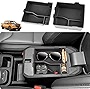 Ecarzo Center Console Organizer Tray for 2022 2023 Ford Maverick Accessories Armrest Storage Box