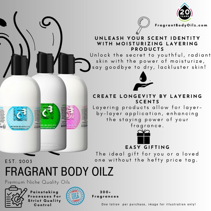 FragrantBodyOilz Impression of Cry Baby Perfume Milk for Women, Loción