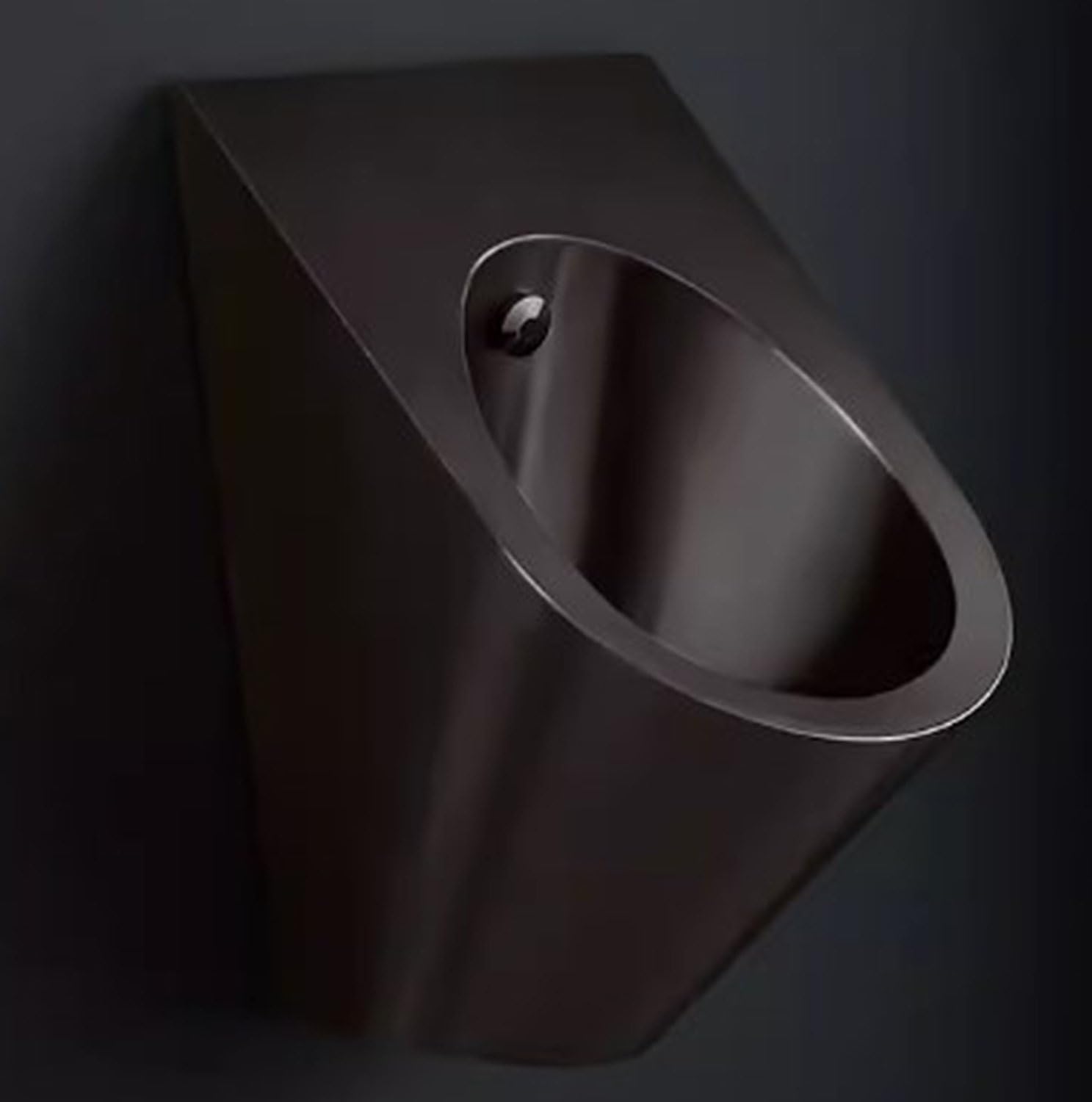 Pisuar ścienny, pisuar indukcyjny ze stali nierdzewnej 304, pisuar do łazienki komercyjnej, pisuar pionowy z automatycznym czujnikiem Black-Urinal