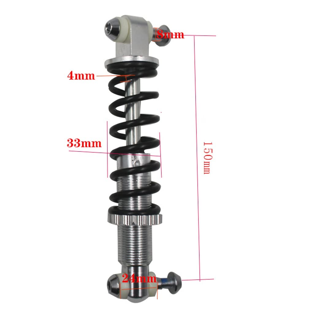 Amortisseur VTT 200mm/500lbs - Ressort Suspension Arrière - Pour VTT, Vélos Électriques, Motos