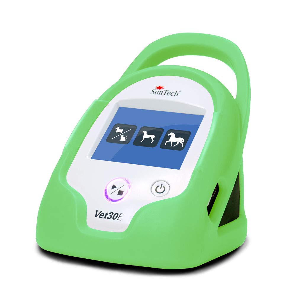 SunTech Vet30E Veterinary Continuous Vital Signs Monitor for Equine and Companion Animals (Tree Frog Green)