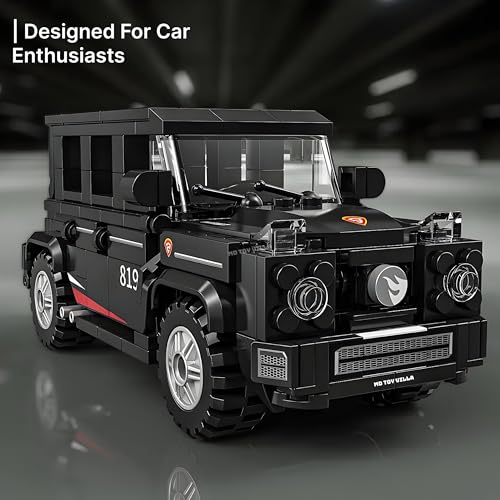 Image of Kids Car Blocks Set (316 Pieces) Highly Detailed Car Model With Guidebook Learning & Educational TOY Play Set