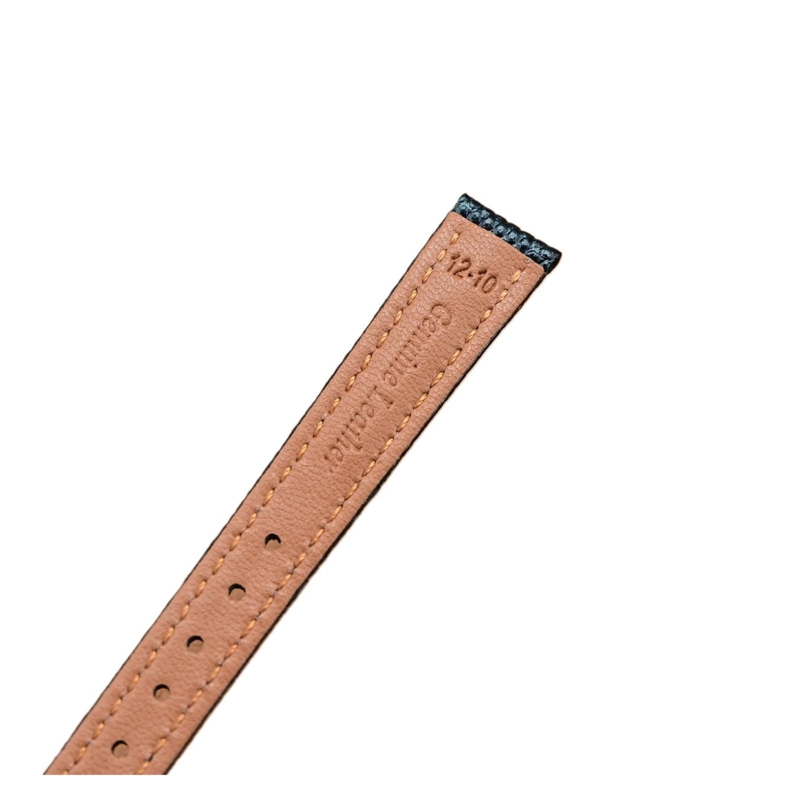 Genérico NASUNJIA Correa De Reloj Cuero Con Textura Lagarto, Correa Hebilla For Mujer, 12/14/15/16/18/19/20/21/22 Mm