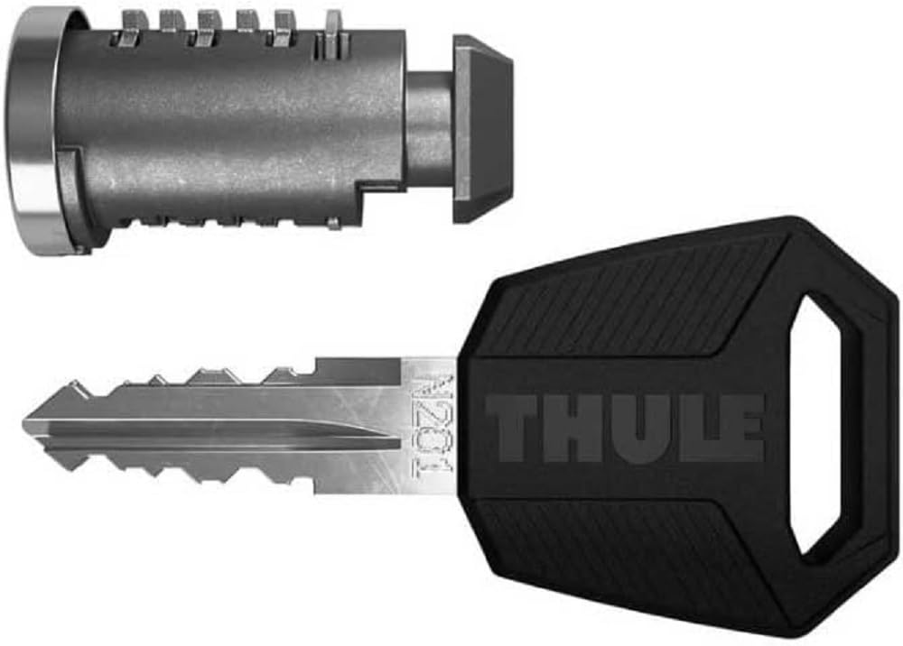 Thule Cylinder Lock Barrel + Key N235Roof Rack BarsBike CarriersRoof Boxes from B&Q