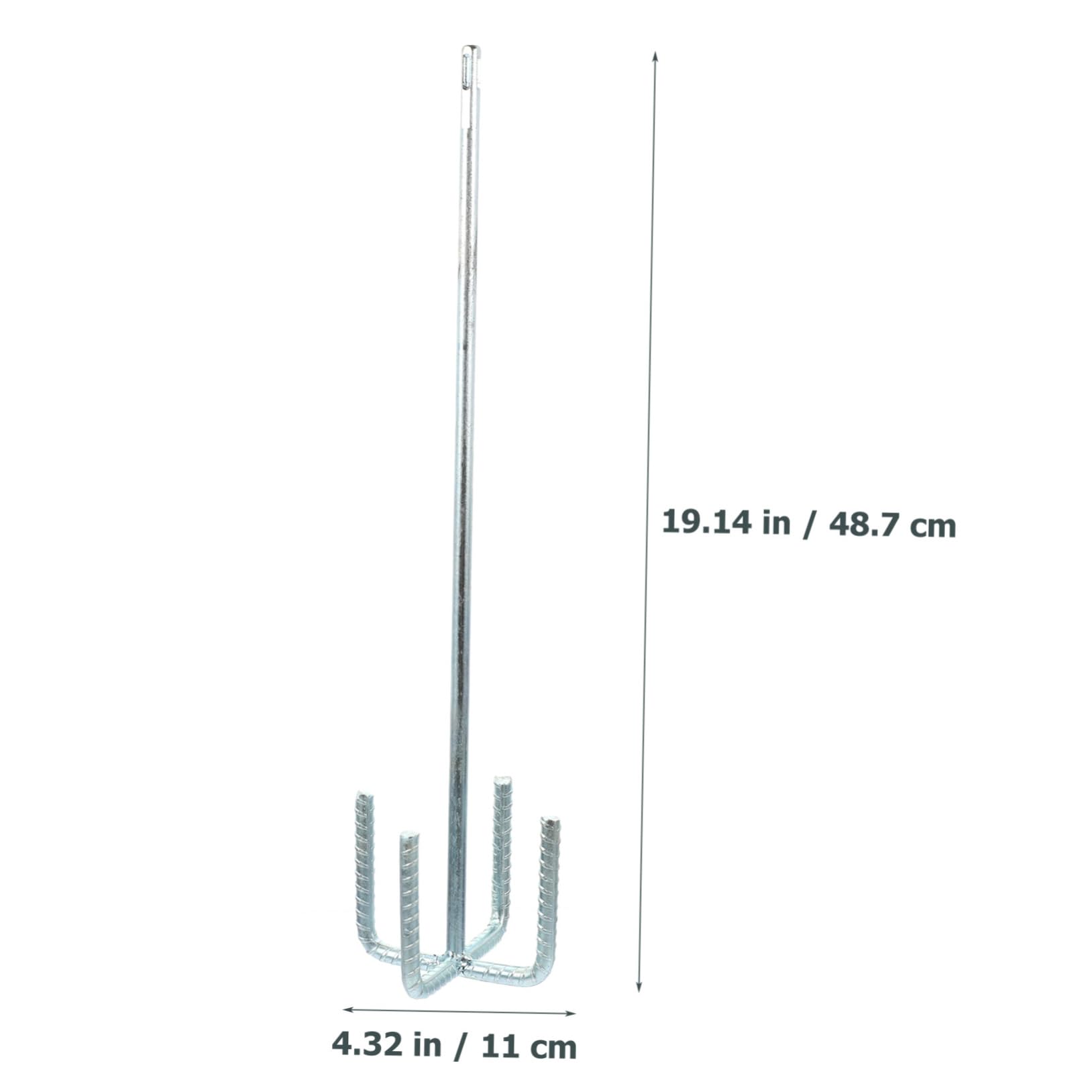 Varilla y Desmontable Taladro Mezcladora de Acero 45 Mezcla Rápida para Mezclas y para Limpieza en Construcción