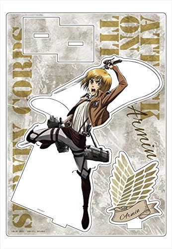 Amazon 進撃の巨人 アルミン Attack Ver アクリルジオラマ アニメ 萌えグッズ 通販