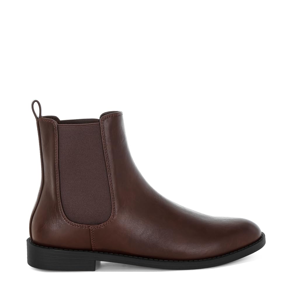 London Rag Sigrun Faux Leather Chelsea Boots