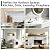 LONGKING Peel and Stick Subway Tile Backsplash for Kitchen, Vertical Strip Design, White Marble Tile, Waterproof Wall Sticker for Kitchen & Bathroom