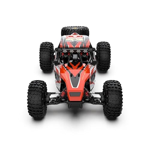 Helidirect Rlaarlo 1/12 RTR Brushless RC Desert Truck Max 45MPH Fast RC Cars 4WD All Terrain Remote Control Car, RC Buggy Racing Cars (RED) - Thumbnail 3