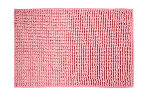 Emma Barclay Noodle Soft Touch Non-Slip Bathroom Rug in Pink - Shower Mat 40x60cm, 40 x 60 cm (Rectangular) - Image 2
