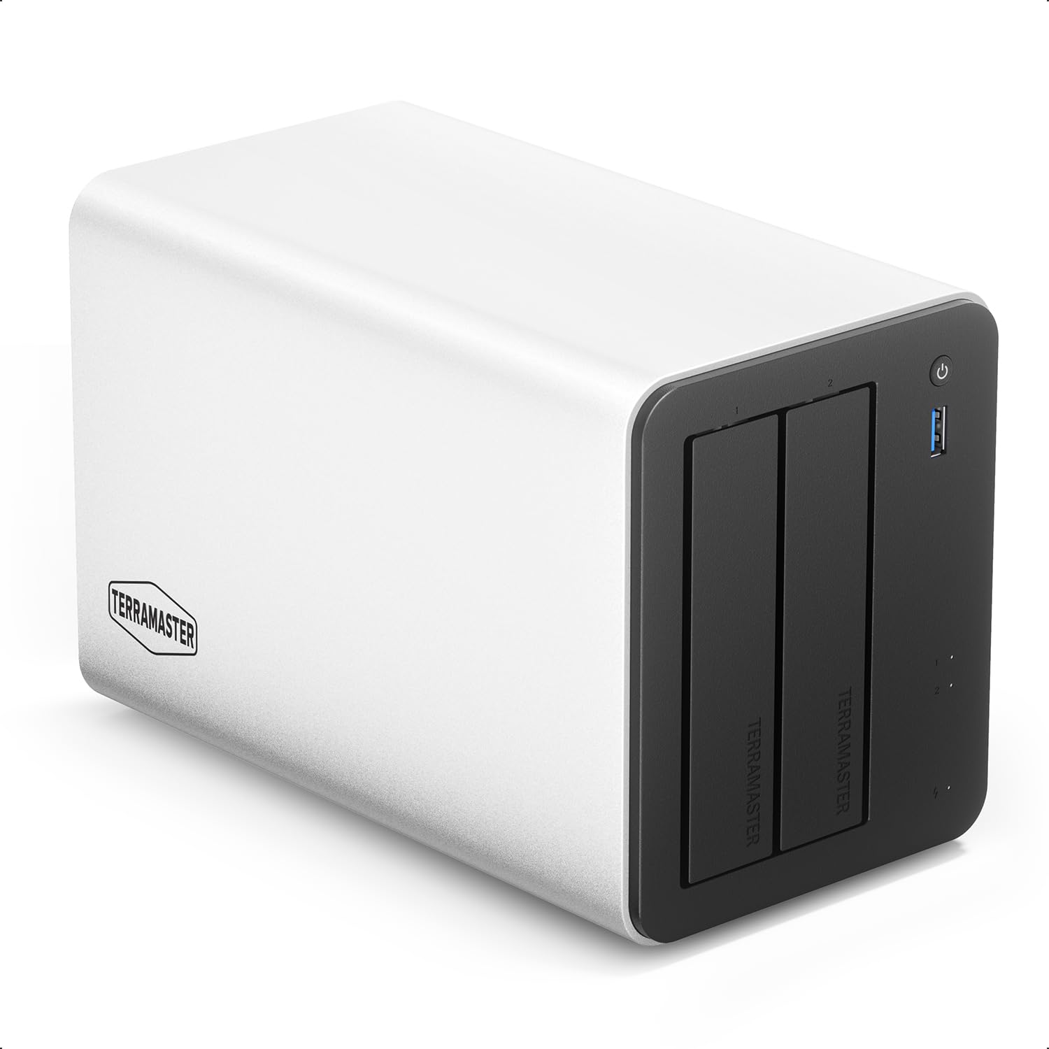Amazon.com: TERRAMASTER F2-425 Plus NAS Storage - 2Bay Intel N150