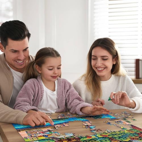 Rompecabezas Boardwalk Puzzle Company New York Central Park, 1000 piezas, arte exclusivo de James Poai, precisión en corte, piezas encajables, para adultos miniatura 5
