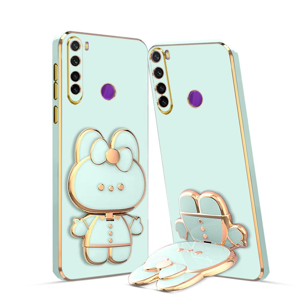 KARWAN®️ 3D Cat Back Case and Cover with Stand Compatible for Redmi Note 8| Stand and Mirror | Camera Protection | Electroplated | Folding Stand - Mint (B0CCL78BN6) Amazon Price History, Amazon Price Tracker