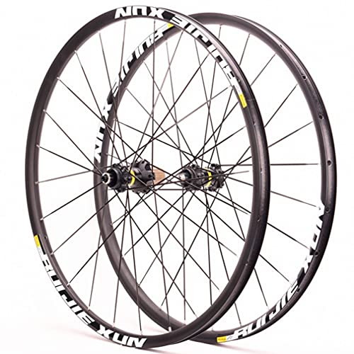 QHIYRZE 700c Road Bikes Wheelset 21mm Lightweight Aluminum Rim Quick Release Wheels Centerlock Disc Brake Wheel Set Carbon Fiber Hub for 7-11 Speed Cassette F24 R24 Holes 1680g