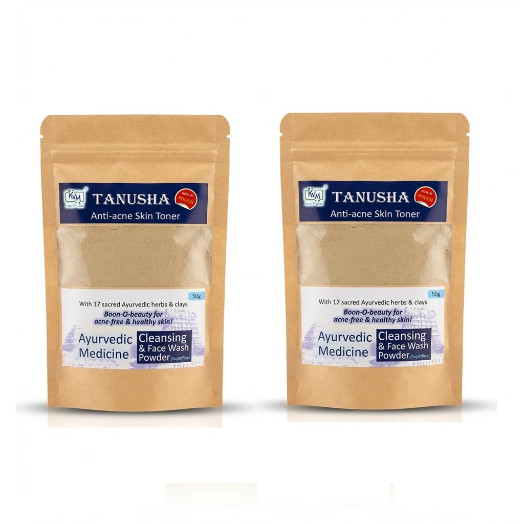 Sponsored Ad - Tanusha Anti Aging Skin Toner and De-tan Face Wash, Ayurvedic and Natural, (Skin Toner & Face Wash, 100g)