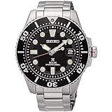 [セイコー] PROSPEX SNE551P1 (旧品番:SNE437P1) ソーラークォーツダイバー ブラック シルバー 200m防水 [並行輸入品]