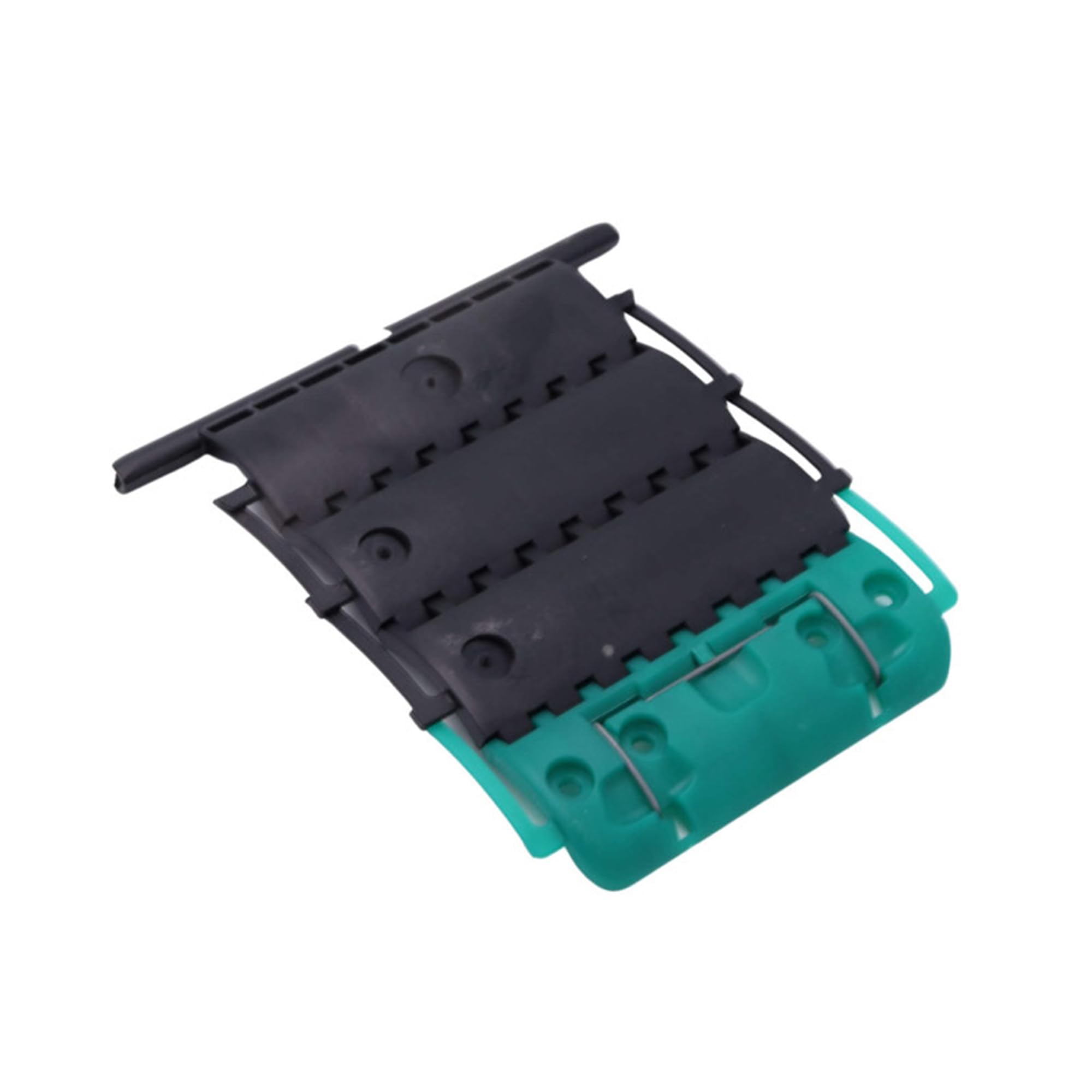 Lot de 4 Attaches de tablier rigide Clicksur H875F pour volet roulant - Fixation de volets roulants - Verrou automatique 3 maillons - Attache tablier de sécurité anti-effraction clipsable