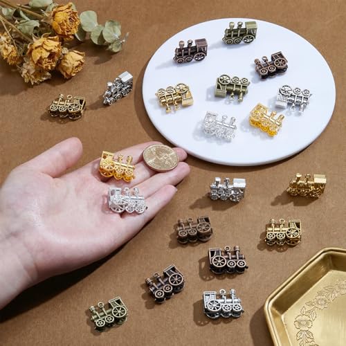 Marcadores metálicos para tren mexicano 18 piezas miniatura 3