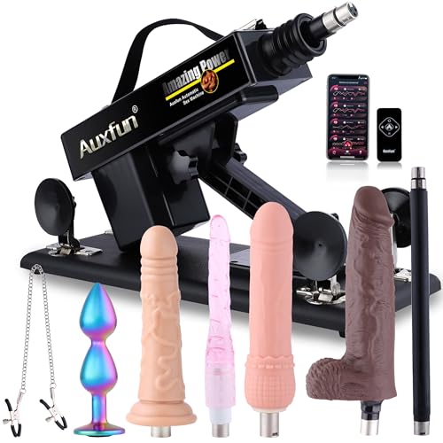 Sex Machine with Dildos Dildo Machine with App-Controlled Fuck Machine for Women & Couples Automatic Thrusting Fucking Machine for Man Love Machine BDSM Adult Toy Sex Toy