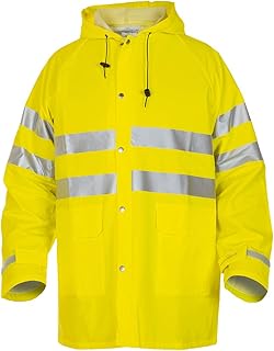 Hydrowear 015757FY Valencia Hydrosoft - Chaqueta (53% poliuretano, 47% poliamida, tamaño mediano), color amarillo