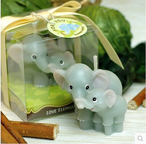Moldfun Small Size 3D Mom And Baby Elephant Silicone Mold For Baby Shower, Soap, Bath Bomb, Chocolate, Candle, Fondant, Cake Top Decorating, Polymer Clay #TOP6