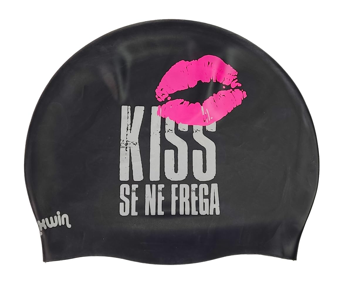 Kisangel Cuffia da Nuoto in Silicone e Antiscivolo per