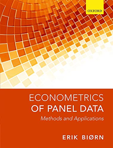Econometrics Of Panel Data: Methods And Applications
