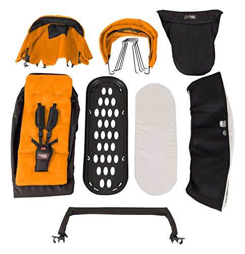 Mountain Buggy Duet Family Pack, Orange