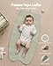 Baby Changing Pad with Vegan Leather Cover Bundle with Lightweight Travel Change Mat