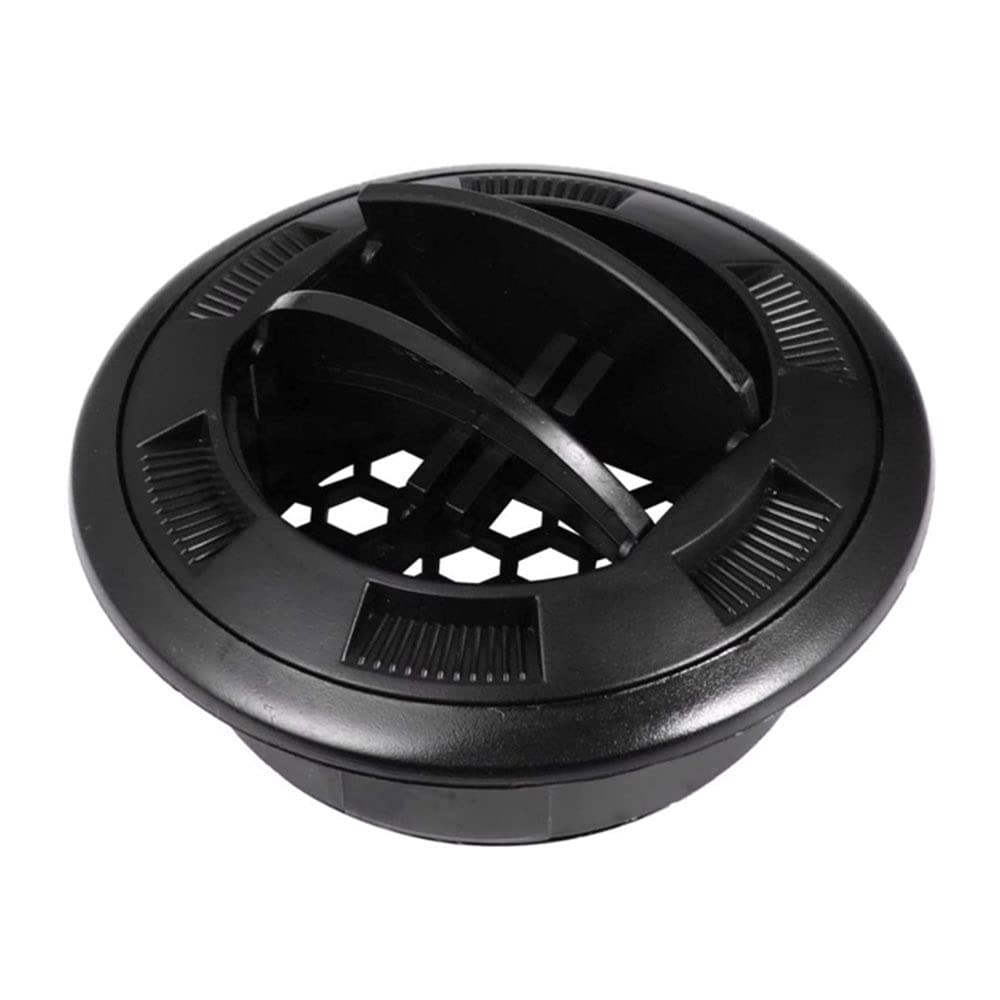 Round Air Conditioning Outlet With Grille Air Ventilation Deflector  Universal for RV, bus, passenger car, bus with 3