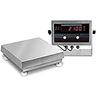 Rice Lake IQ Plus 2100 Checkweigher 10x10-25 lb x 0.005 lb Bench Scale with Tilt Stand SST 115vac,NEMA 4X, NTEP Legal for Trade,New