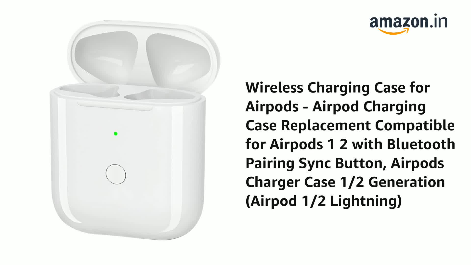 Wireless Charging Case for Airpods - Airpod Charging Case