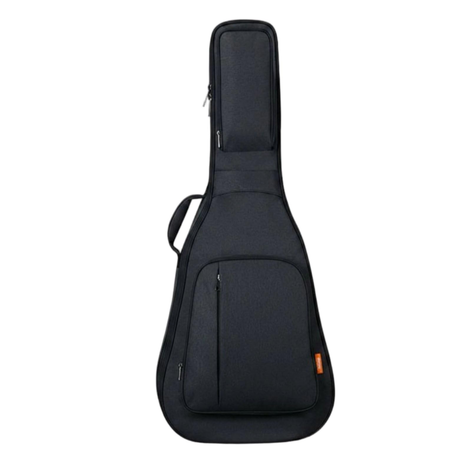 Bolsa de Guitarra Acolchada Accesorio Musical Reforzada para Ensayo, Negro Carbón, 40/41 Pulgadas Universal