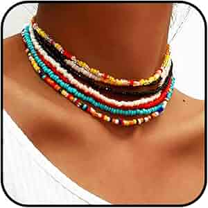 【AJO AJOBYAJO】25SS★ Multi Color Beads Layered Necklace AJOBYAJO】Multi Color Beads Layered Necklace | OUR BRAND