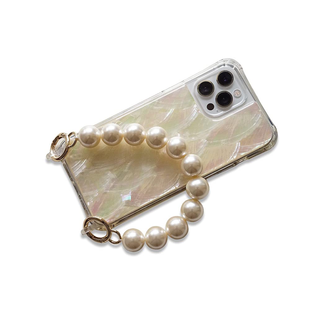 Amazon.co.jp: Fish Scale Deep Sea Fritillary Large Pearl Bracelet