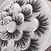 False Eyelashes 3D Lashes Pack, Fur Long Lashes Reusable Soft Fake Eyelashes 7 Pairs