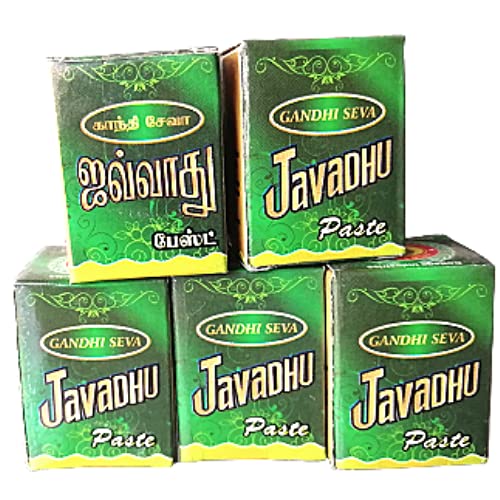 CTM EXPORTS Mukkudal Sarvodaya Eraniel Sarvodaya Javadhu Herbal Scented Original Javadhu Paste for Skin (Pack of 4)