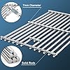 Adviace Replacement Parts for Nexgrill 720-0882A Evolution Infrared Plus Grill, Stainless Steel Grill Grates for Nexgrill 5 Burner 720-0882A Gas Grill #4