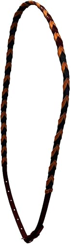 Correa de cuero para el cuello de caballo ecuestre