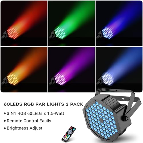 RGB LED Par Stage Lights - Image 3