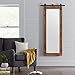 Stone & Beam Rectangular Vintage-Look Sliding Mirror, 70.5"H, Natural