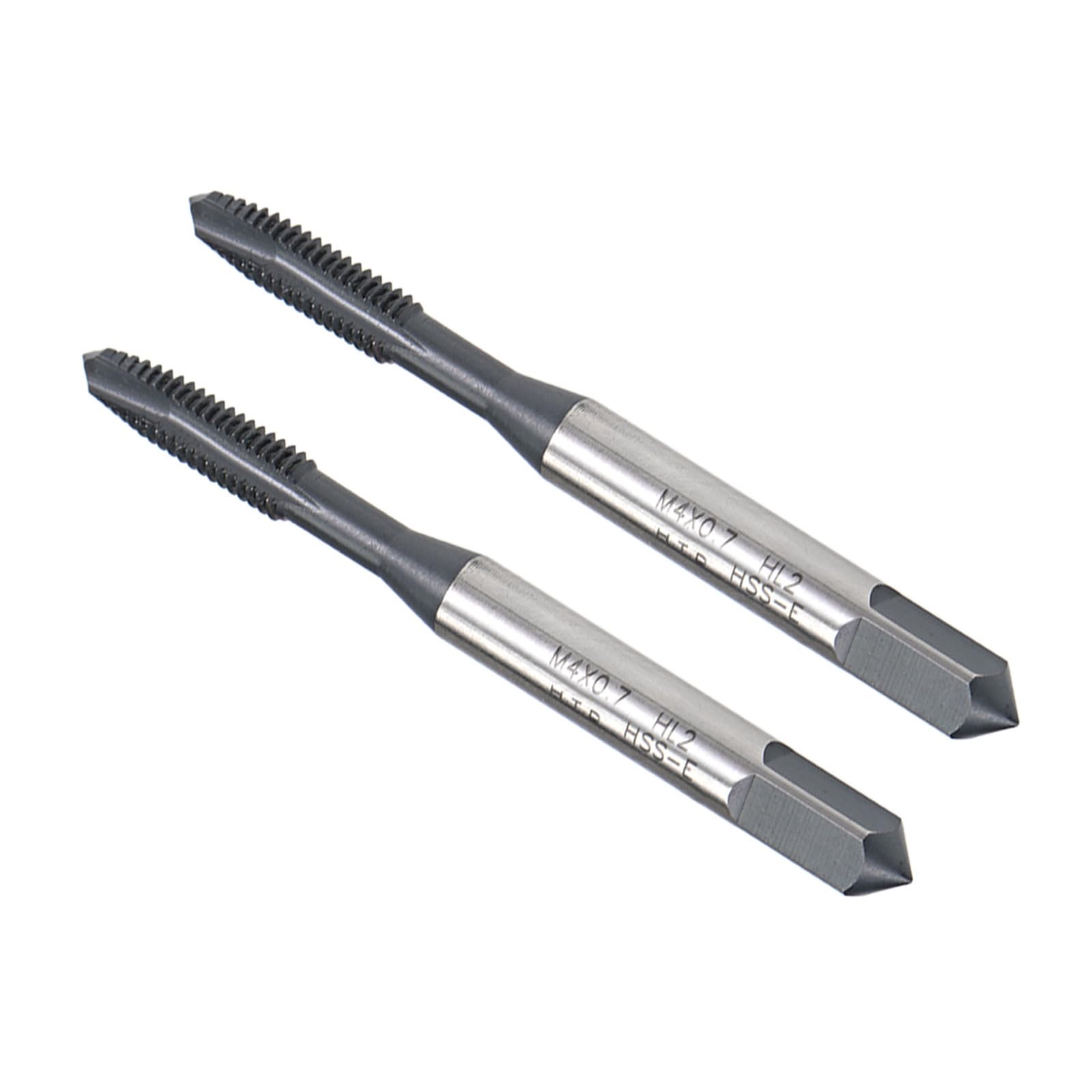 CoCud Spiral Point Tap, M4X0.7 Thread Size, TICN Coated HSS Metric Threading Tap